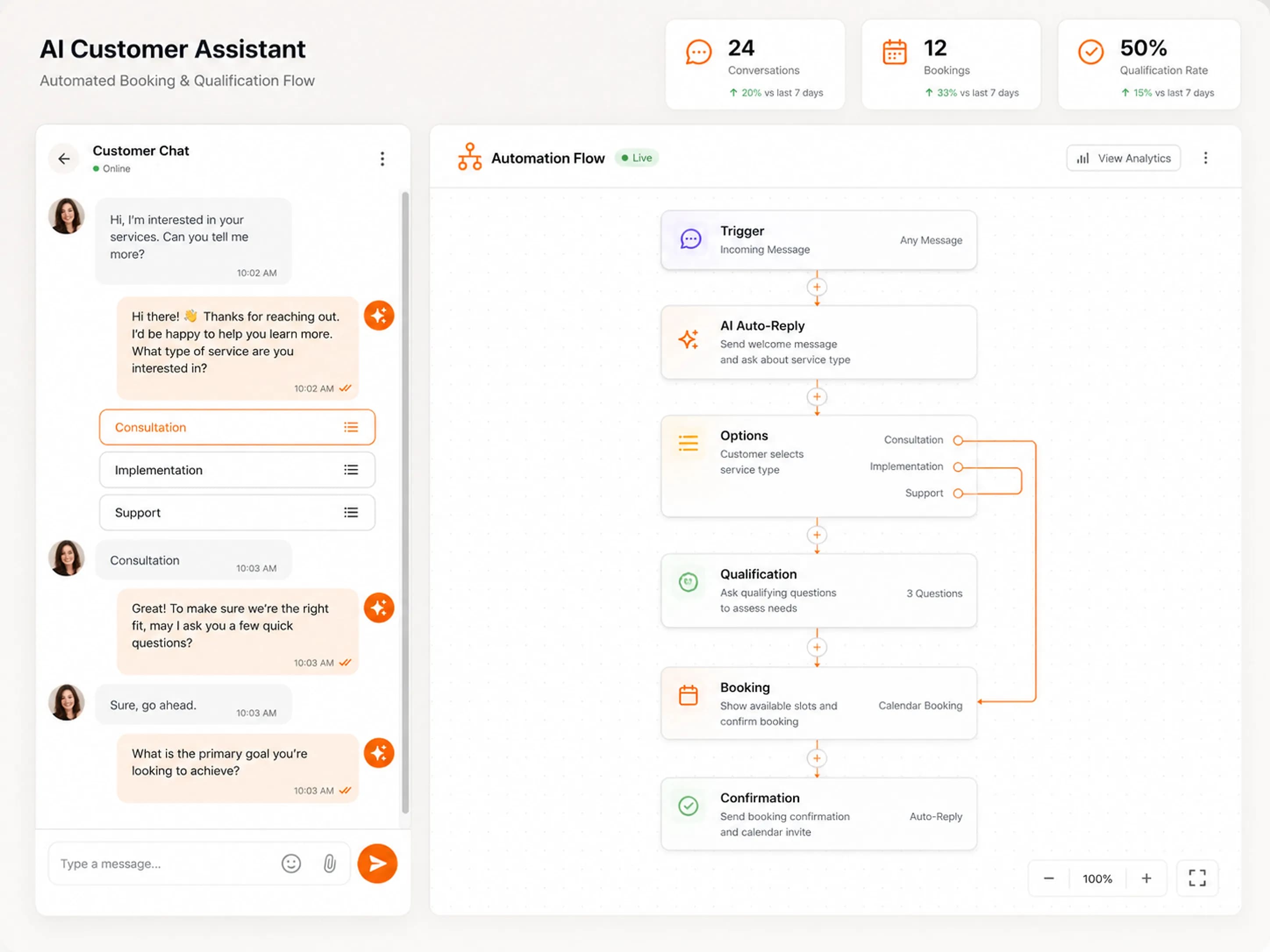 AI Customer Assistant (concept)