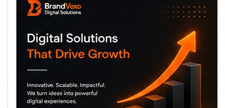 BrandVexo Digital Solutions application detail