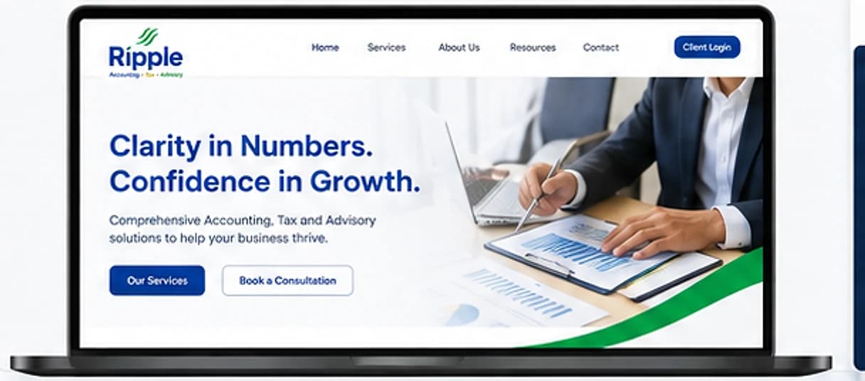 Ripple Accounting brand application