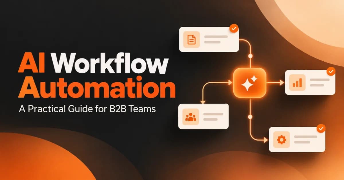 AI Workflow Automation: A Practical Guide for B2B Teams